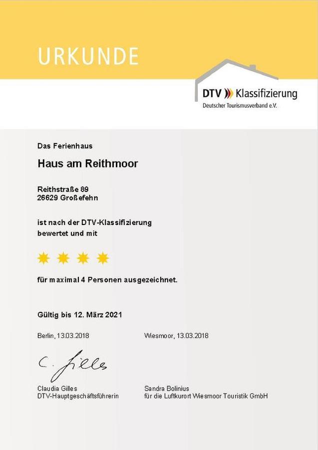 Grossefehn Haus Am Reithmoor 빌라 외부 사진